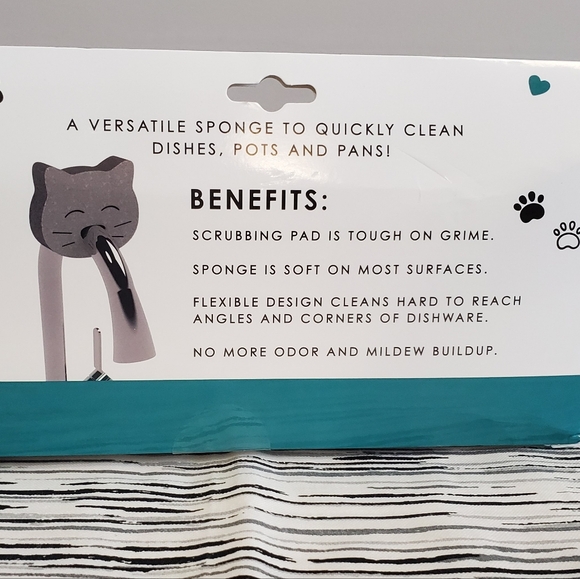 Sophisti-Clean 4 Pack Gray Cat Quick Dry Sponges - Picture 3 of 5